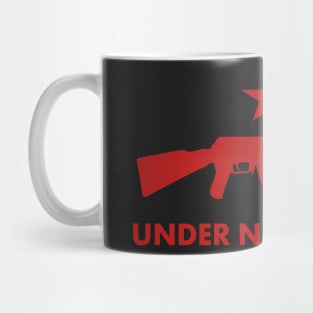 Under No Pretext Red Mug